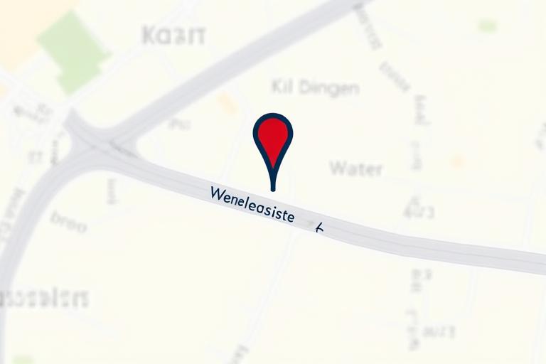 Karte, die den Standort Weinbergstraße 14 in Krems an der Donau zeigt.